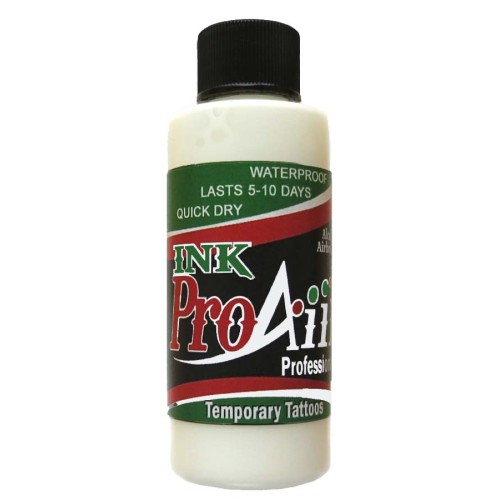 ProAiir Temp Tattoo Ink White 2OZ (INK WHITE 2OZ)